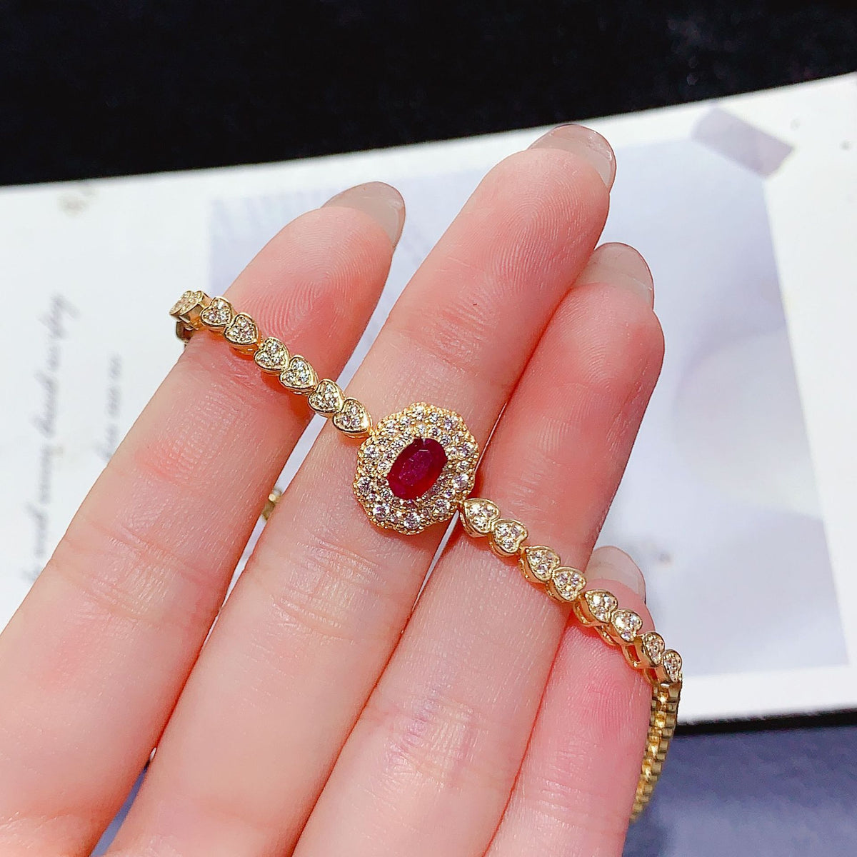 Ruby Bracelet