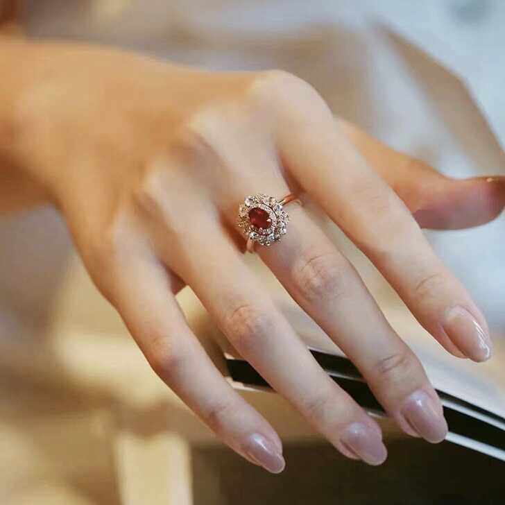 Ruby Opening Ring