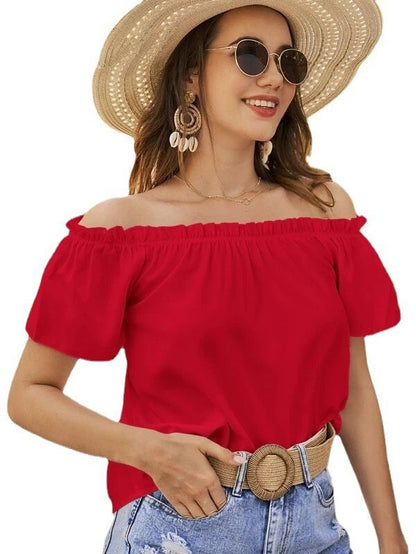 Ruffle blouse