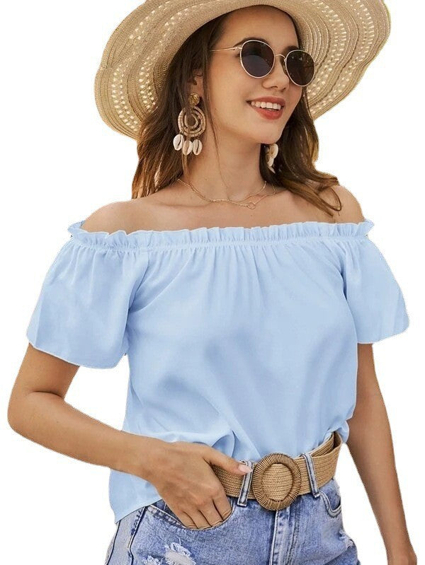 Ruffle blouse