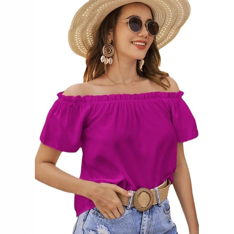 Ruffle blouse