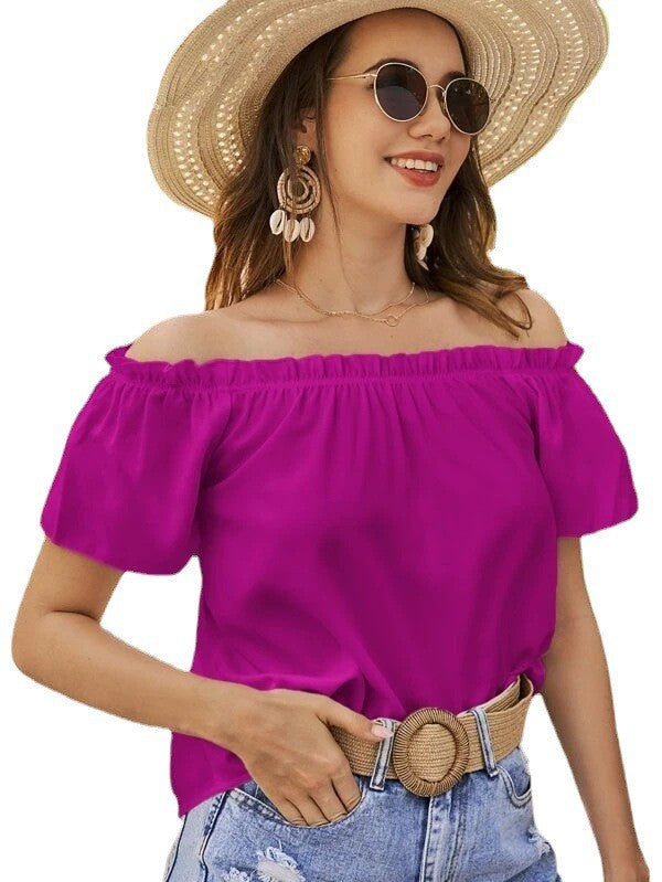 Ruffle blouse