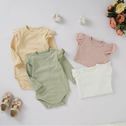 Ruffled Baby's jumpsuit