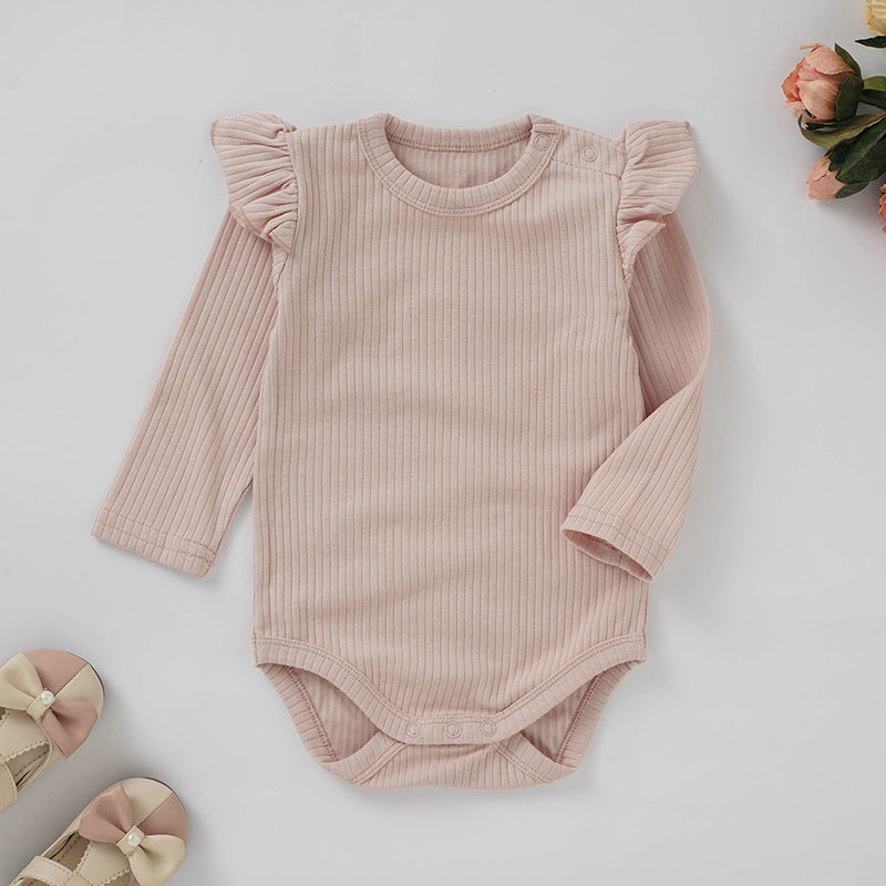 Ruffled Baby's jumpsuit