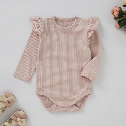 Ruffled Baby's jumpsuit