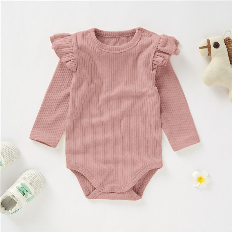 Ruffled Baby's jumpsuit