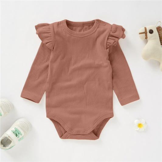 Ruffled Baby's jumpsuit