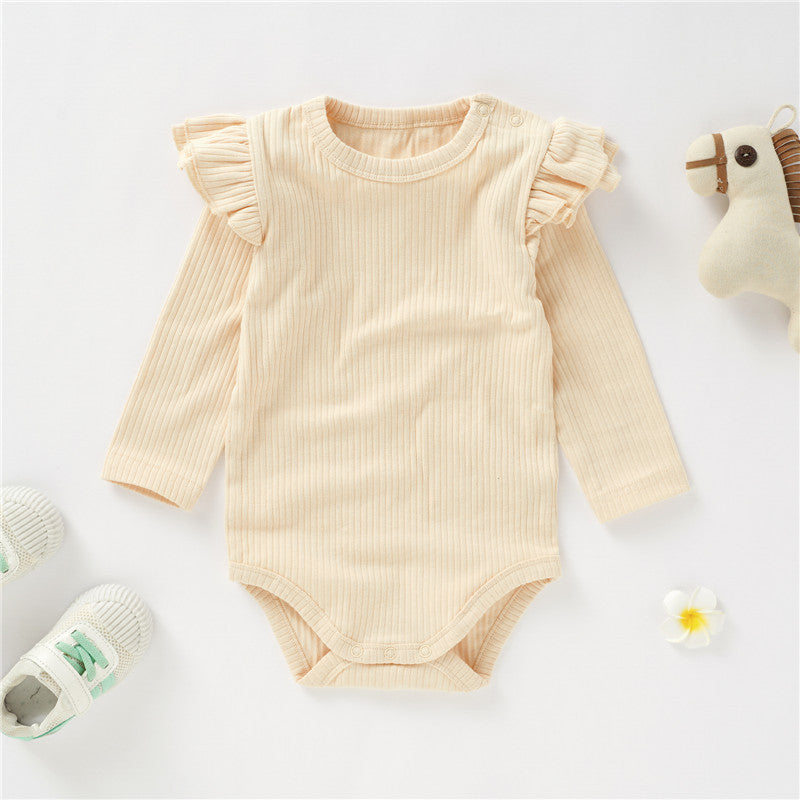 Ruffled Baby's jumpsuit