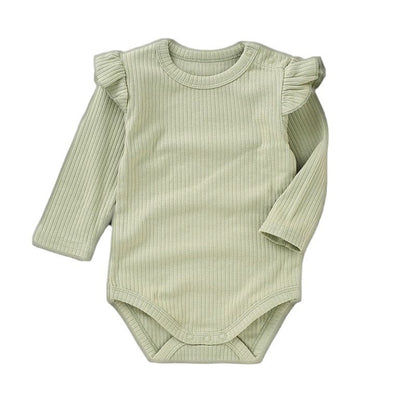 Ruffled Baby's jumpsuit