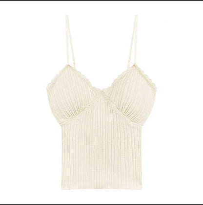 Ruffled bandeau top