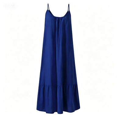 Ruffled Spaghetti Strap Summer Dress