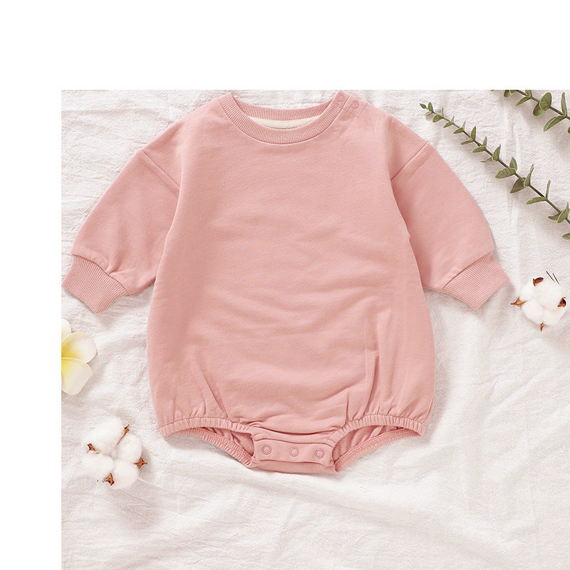 Rugged baby one-piece suit