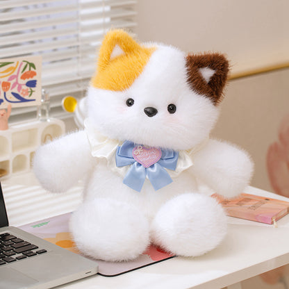 Running Bear Doll Running Three-Color Cat Doll Toy Pillow