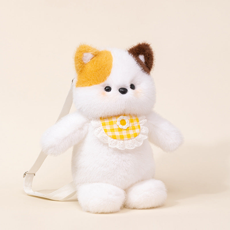 Running Bear Doll Running Three-Color Cat Doll Toy Pillow