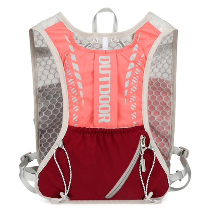 Running hydration bag, vest and backpack