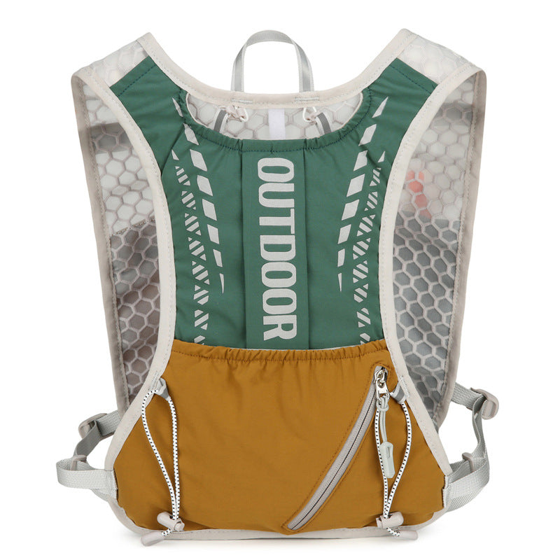 Running hydration bag, vest and backpack