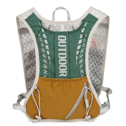 Running hydration bag, vest and backpack