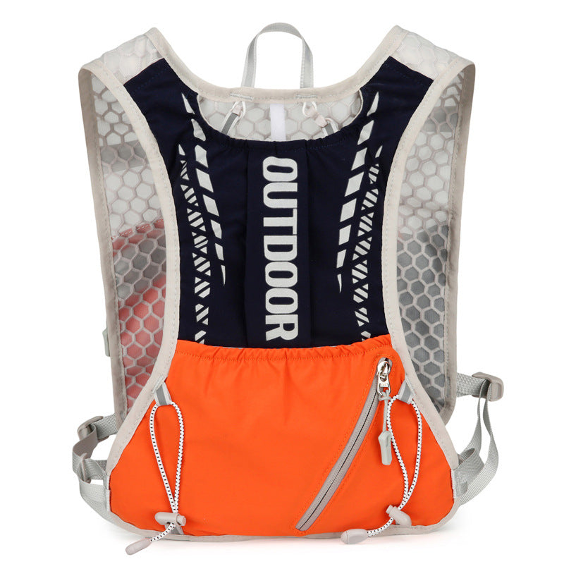 Running hydration bag, vest and backpack