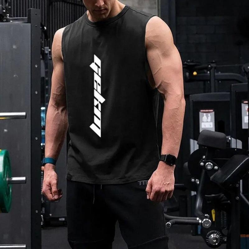 Running training waistcoat loose sports T-shirt quick-drying top