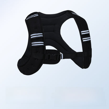 Running weighted sandbag vest