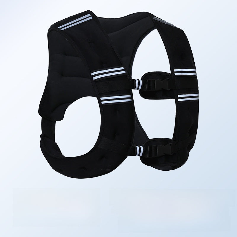 Running weighted sandbag vest