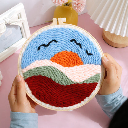 Russian Poke Embroidery DIY Material Set