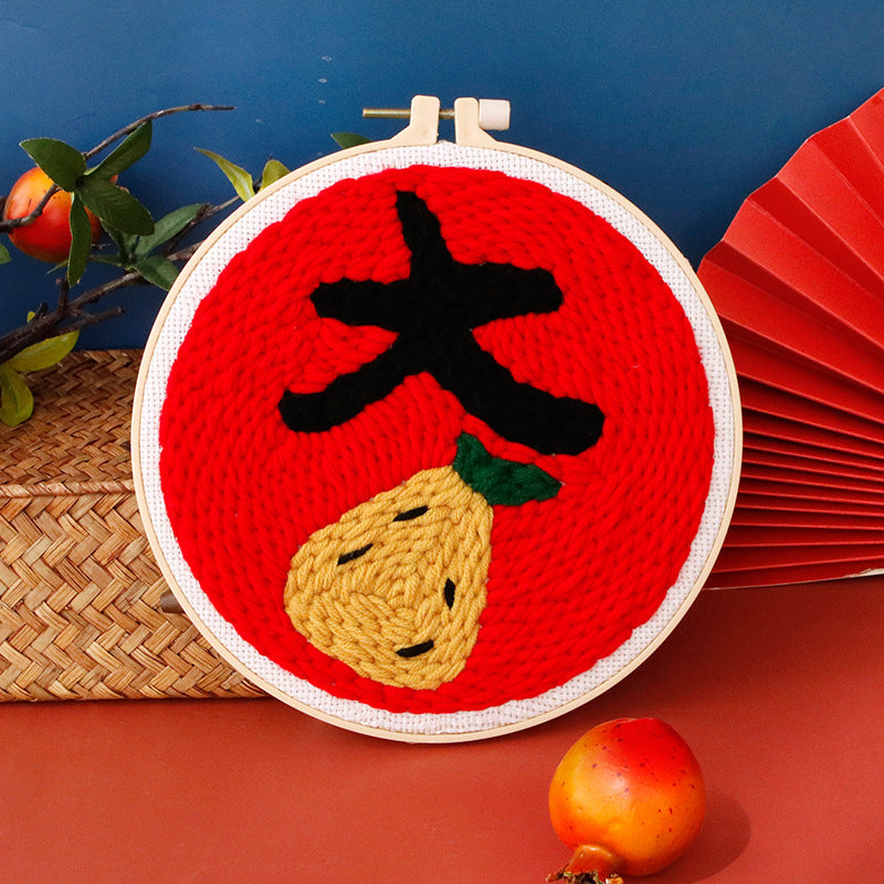 Russian Poke Embroidery DIY Material Set