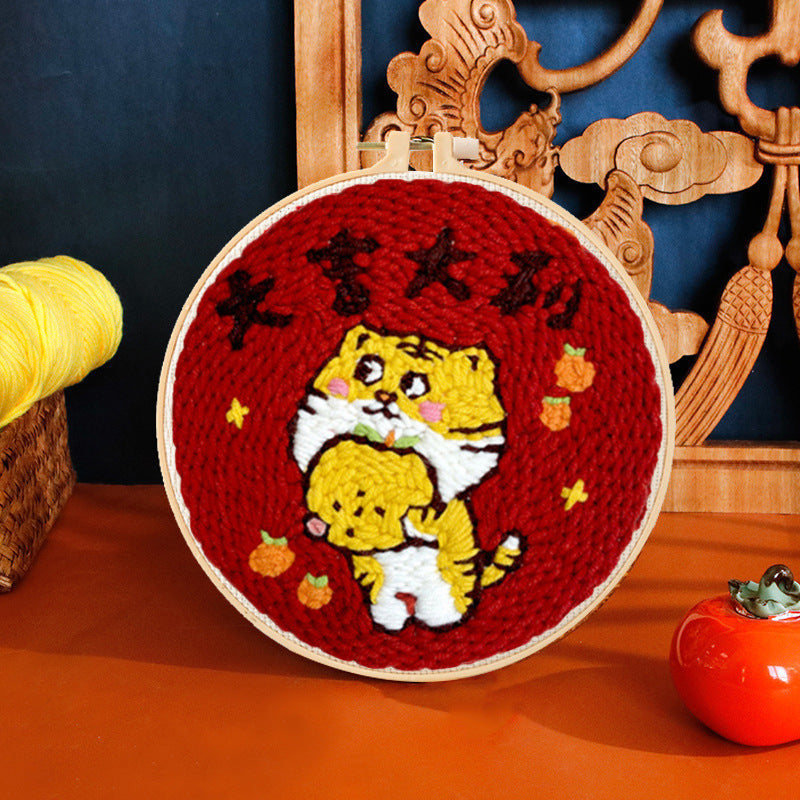 Russian Poke Embroidery DIY Material Set