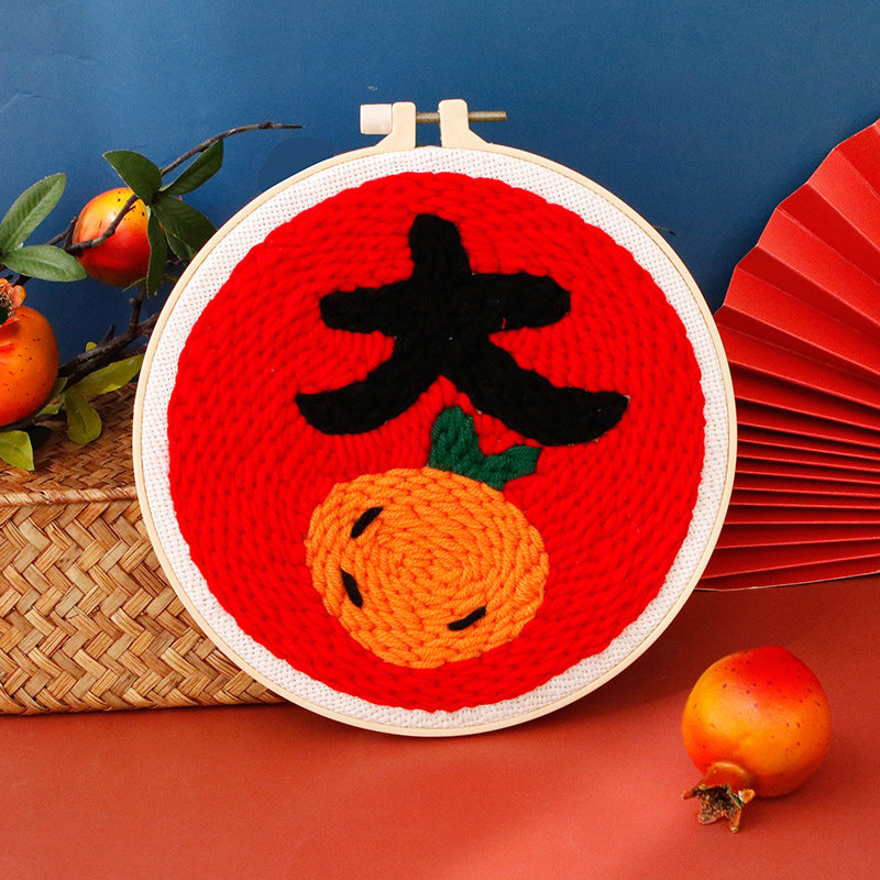 Russian Poke Embroidery DIY Material Set