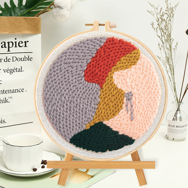 Russian Poke Embroidery DIY Material Set