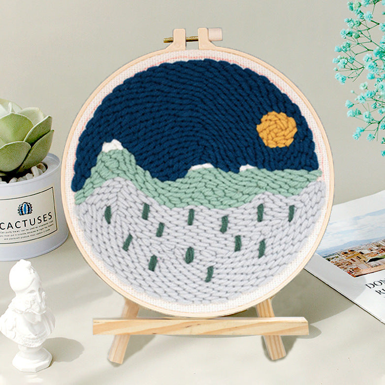 Russian Poke Embroidery DIY Material Set