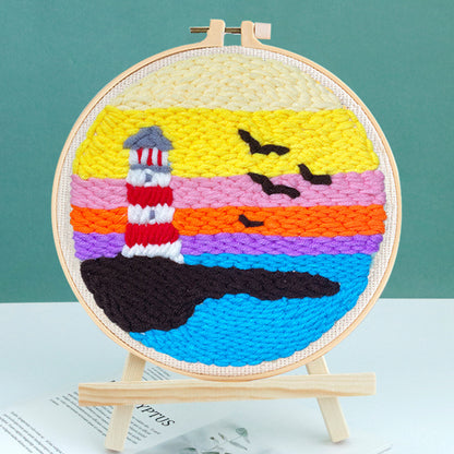 Russian Poke Embroidery DIY Material Set
