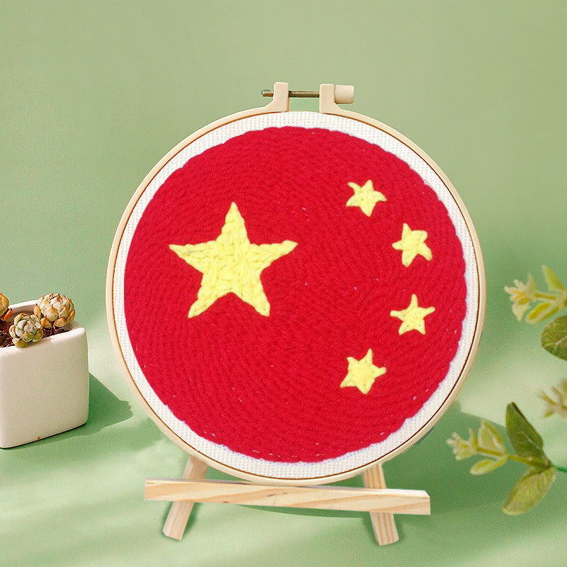 Russian Poke Embroidery DIY Material Set