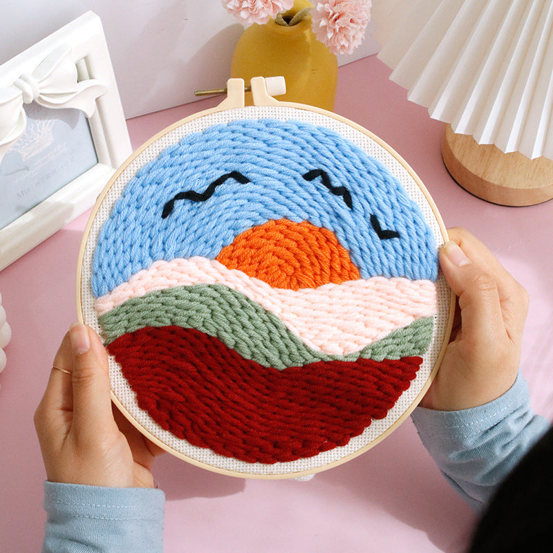 Russian Poke Embroidery DIY Material Set