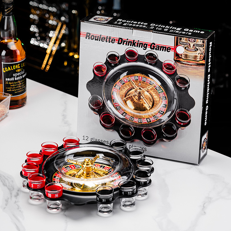 Russian Roulette Drinking Game Set