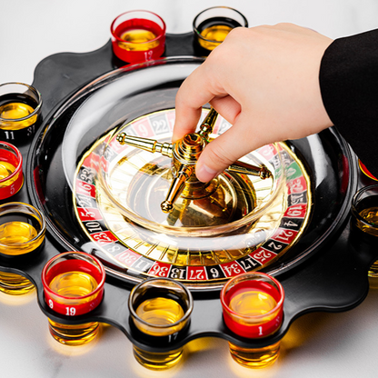 Russian Roulette Drinking Game Set