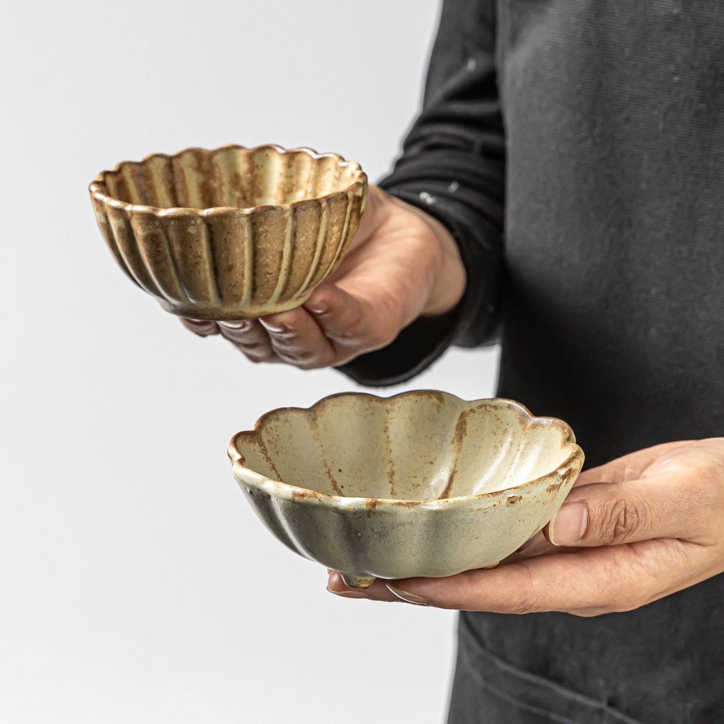 Rustic ceramic condiment dish