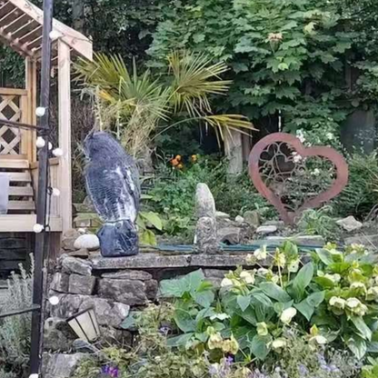 Rustic Garden Silhouette Decoration Insert