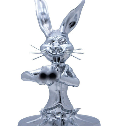 RZP Hunting Gun Rabbit Metal Hood Decoration
