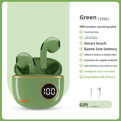S190 True Wireless Bluetooth Earphones with Low Latency
