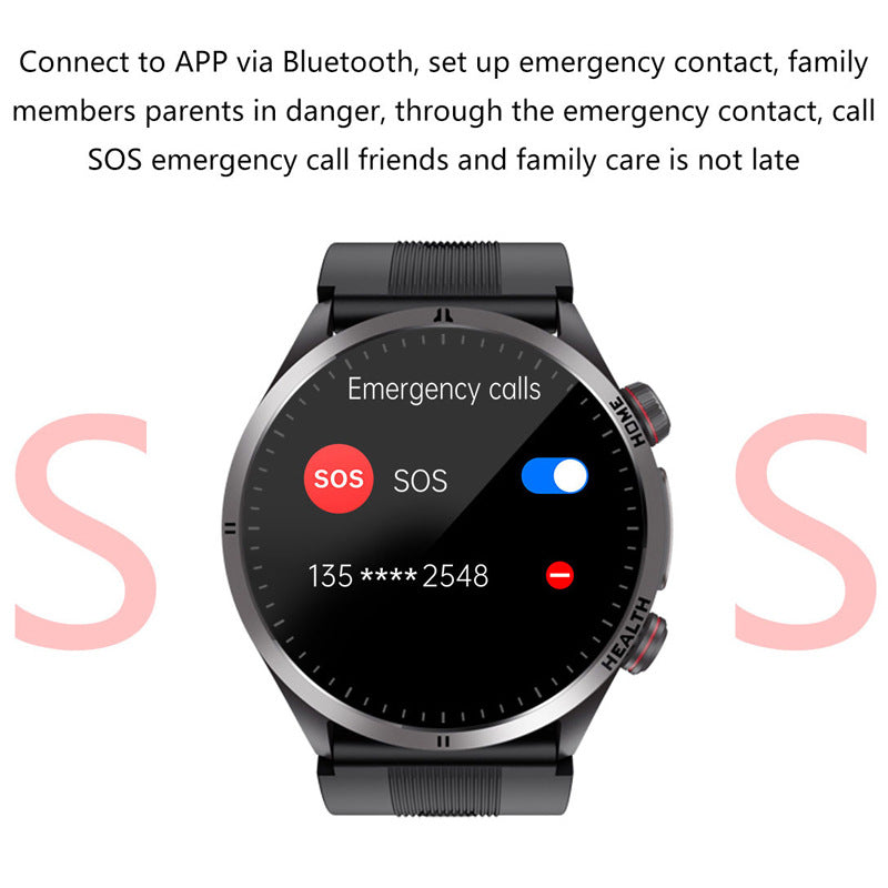 S26 Smart Watch with ECG Temperature Blood Pressure Monitoring