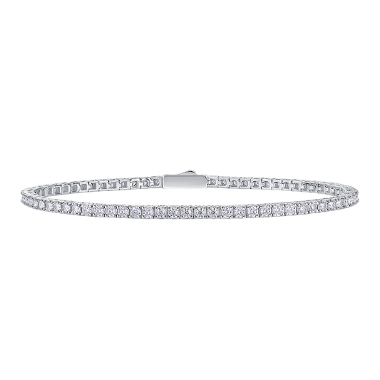 S925 Morganite Tennis Bracelet