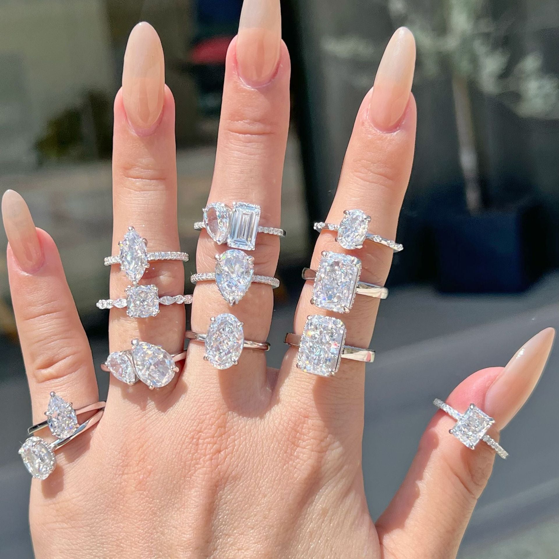 S925 pure silver ring