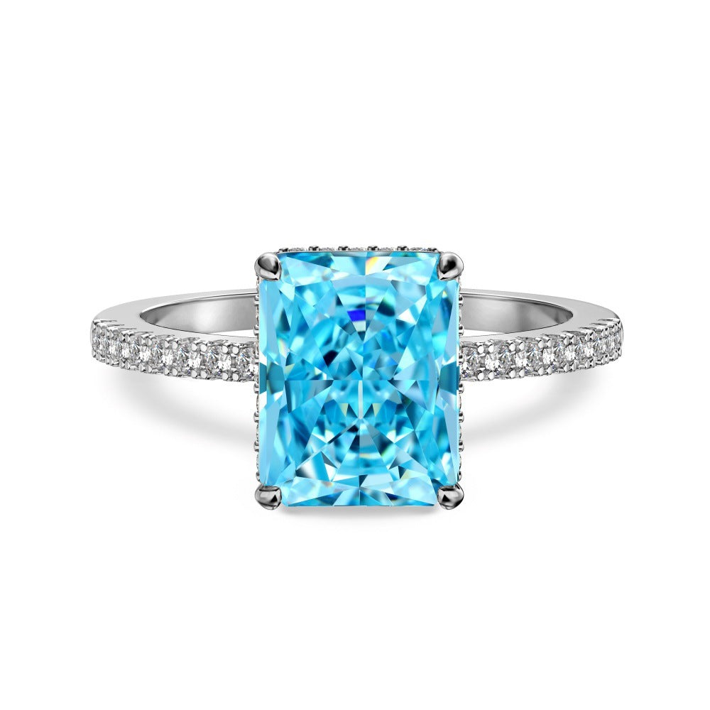 S925 pure silver ring