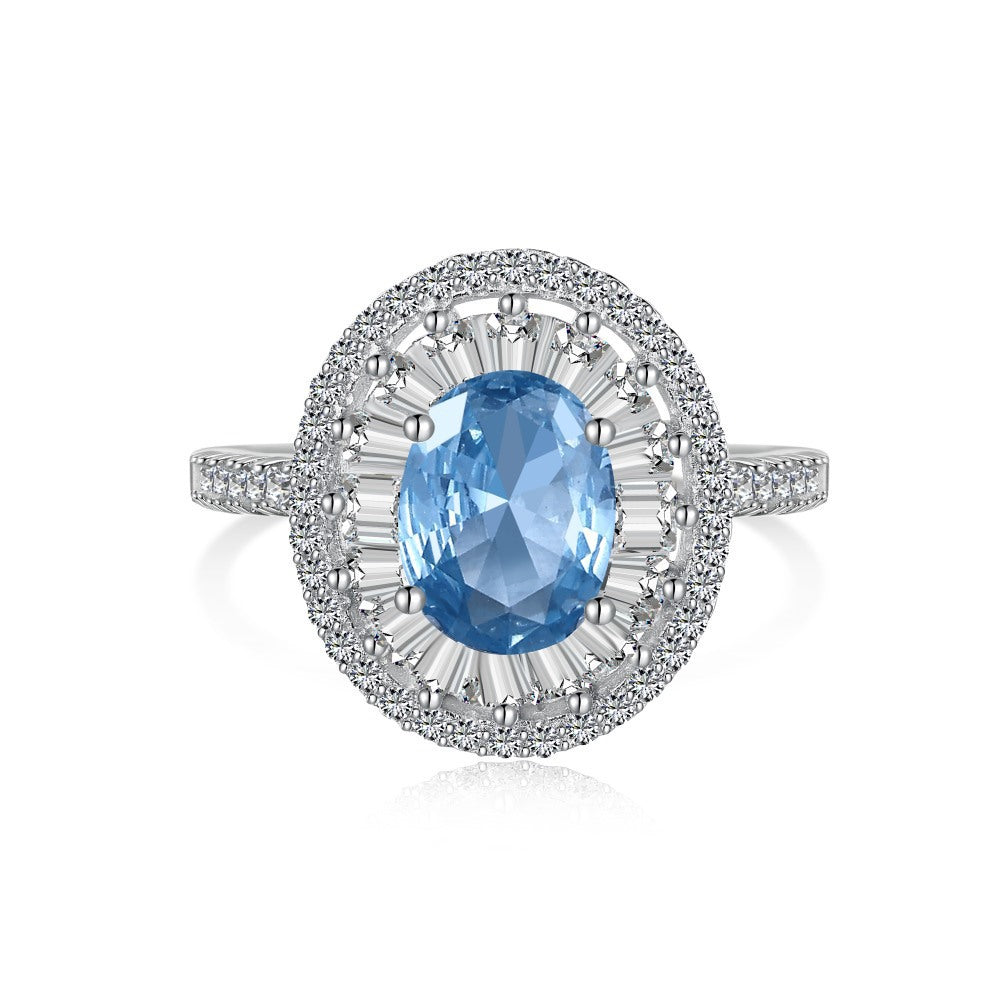 S925 pure silver ring