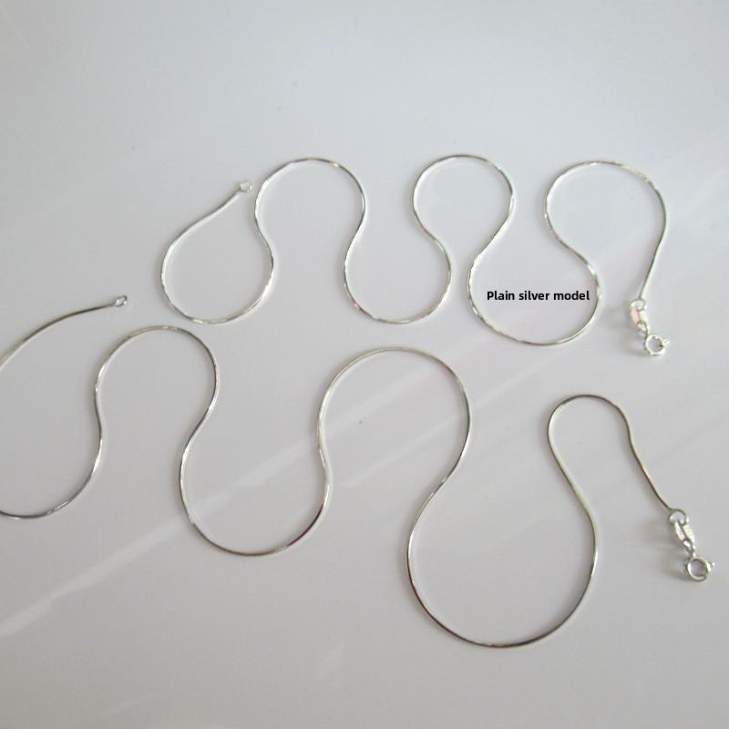 S925 Silver Chain Octagonal Snake Bone Chain Necklace