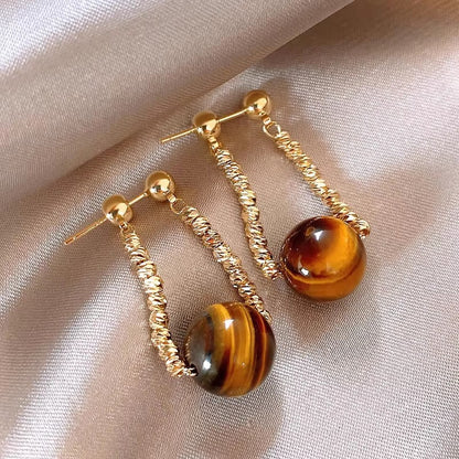 S925 Silver Pearl Heart Earrings