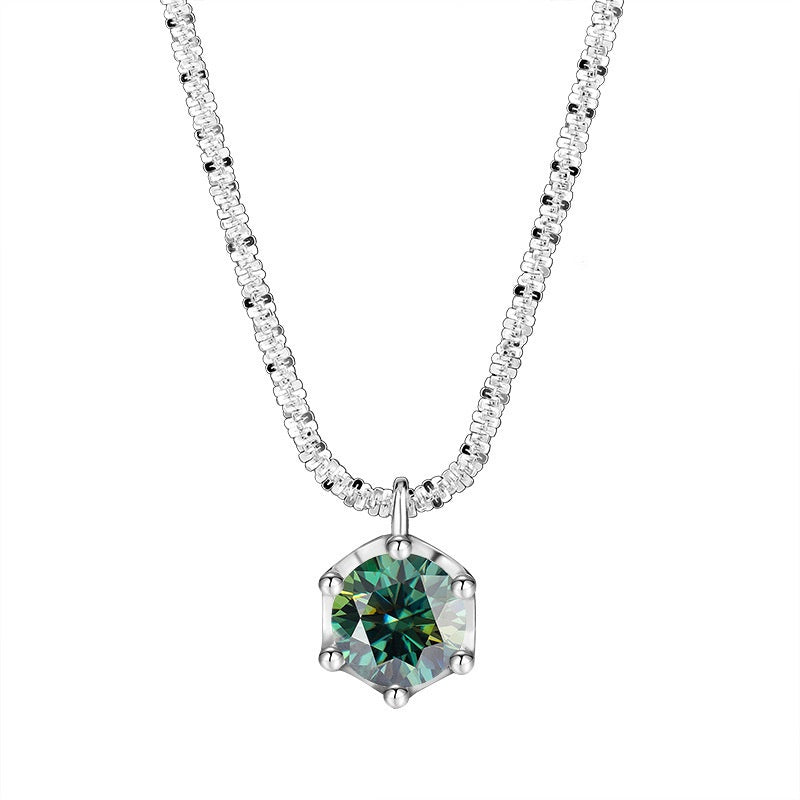S925 Sterling Silver Moissanite Necklace
