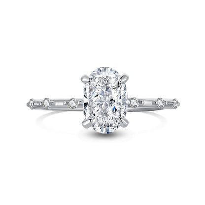 S925 Sterling Silver Zircon Ring