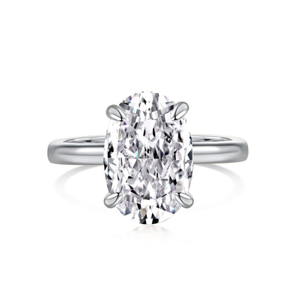 S925 Sterling Silver Zircon Ring